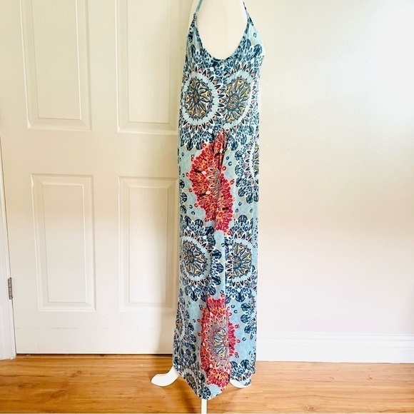 Women’s Summer Maxi Casual Loose Pocket Long Beach Cover Up Dress Sleeveless S - Picture 7 of 16